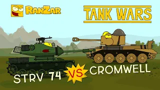 Cromwell vs Strv 74 Hellcat Tank Wars Ranzar