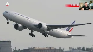 Air France 11  B777-300 CDG 5 April 2022