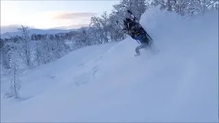 First Ride In The Mountains Polaris Matryx Khaos 850!