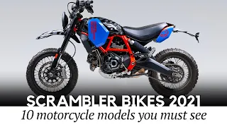 10 Newest Scrambler Motorcycles with Fresh Looks and Upgraded Offroad Capabilities