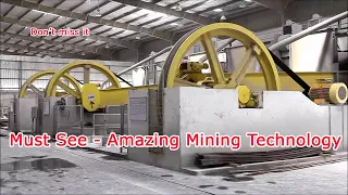 Must See - Amazing Technology , Granite Mining At Quarry, Granite Production Process