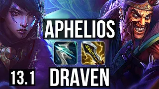 APHELIOS & Leona vs DRAVEN & Amumu (ADC) | 7/1/7, 1.3M mastery, 500+ games | EUW Master | 13.1