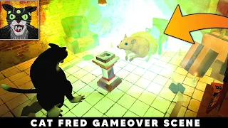 Cat Fred Evil Pet - Jumpscare & Gameover Scene