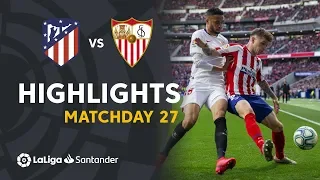 Highlights Atlético de Madrid vs Sevilla FC (2-2)