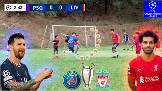 PSG x LIVERPOOL UEFA CHAMPIONS LEAGUE GAME 5 x 5 FOOTBALL CHALLENGES ‹ Rikinho ›