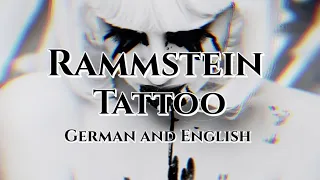 Rammstein - Tattoo - English and German lyrics