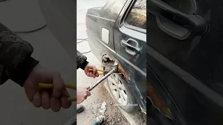 Rusty Rocker Panel Restoration