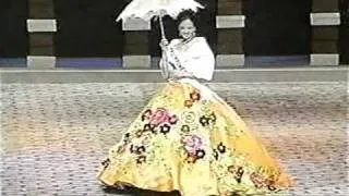 MISS UNIVERSE 2001 National Costume ( NICARAGUA - SOUTH AFRICA )