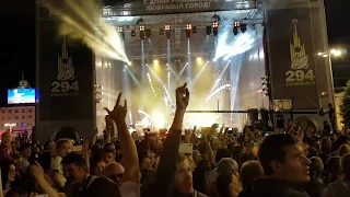 Концерт ЧАЙФ Екатеринбург 294 день города Смотрим САЛЮТ