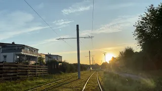 Führerstandsmitfahrt in Braunschweig auf der Linie 1: Stöckheim - Wenden