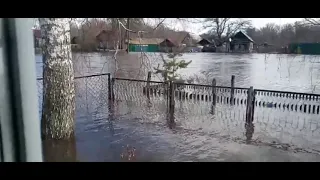 Паводок в Вольском районе