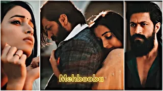 MEHBOOBA LOVE STATUS SONG💕KGF CHAPTER 2  😍HINDI LOFI SONG 😉CRUSH STATUS ❤EFX STATUS 💕 BLIND LOVE