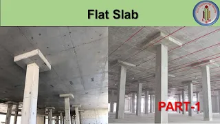 Flat Slab | Types of Flat slab | Flat slab with column head | Flat slab with drop panel | flat slab