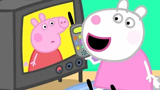 Peppa Pig is on TV | Family Kids Cartoon