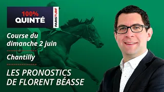 Pronostics Quinté PMU - 100% Quinté du Dimanche 2 juin à Chantilly