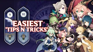 4.0 Spiral Abyss Floor 9 & 10 || Easiest Tips n Tricks || Full F2P Beginners Guide || Genshin Impact