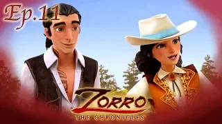 LE CONVOI | Les Chroniques de Zorro | Episode 11 | Dessin animé de super-héros