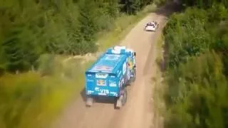 #VW Polo R WRC vs. #KAMAZ truck