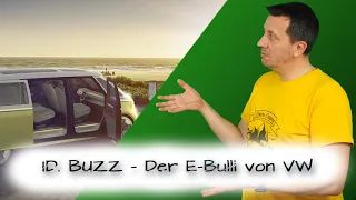 VW ID. BUZZ - Der E-Bulli von Volkswagen ganz neu gedacht?