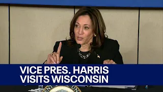 Vice Pres. Kamala Harris visits Wisconsin, announces new nursing home rules | FOX6 News Milwaukee