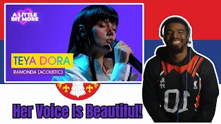 AMERICAN REACTS TO TEYA DORA - Ramonda (Acoustic) | Serbia 🇷🇸 | Eurovision