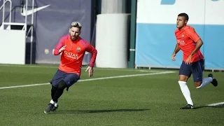 FC Barcelona training session: Everything ready for the visit of Granada