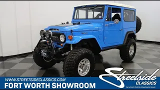 1968 Toyota Land Cruiser Fj40 Restomod For Sale | 4507 DFW