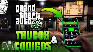 GTA 5 TODOS LOS TRUCOS & CÓDIGOS PARA PS4/PS3! |  CLAVES DE CELULAR/CLAVES GTA5