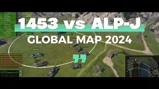 WOT | 1453 vs ALP-J | GLOBAL MAP