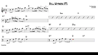 Ain't No Sunshine - Bill Withers 1971 (Flute C) [Sheet music]