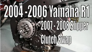 2006 Yamaha R1 - 2007 R1 Slipper Clutch Conversion Part 1