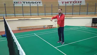 Короткая подача. Просто. В три шага. Backhand low serve. Easy. In three steps (English subs)