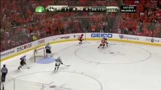 Pittsburgh Penguins - Philadelphia Flyers 1:5 ; 04.22.12. Game 6