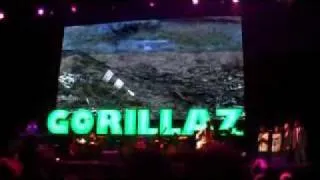 Gorillaz - O Green World - live at Coachella 2010