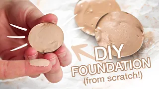 DIY Transfer Resistant Cream Foundation | Make your own makeup!