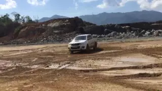 Hilux TRD drift reveals its capabilty