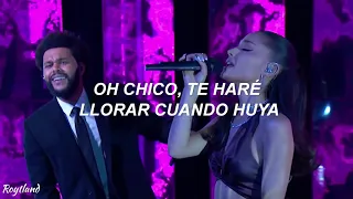 Ariana Grande & The Weeknd - Save Your Tears (iHeartRadio Music Awards) Traducida al Español