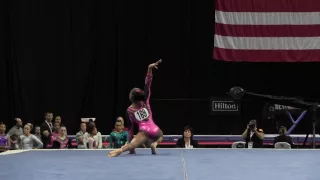 Shilese Jones - Floor Exercise - 2016 P&G Gymnastics Championships – Jr. Women Day 2