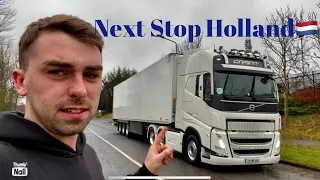 First Trip To Holland In My New Volvo FH540!