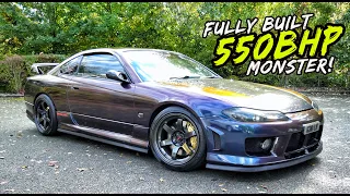 THIS FULLY BUILT 550BHP NISSAN SILVIA S15 IS A TOTAL MONSTER!