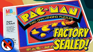 Pac-Man 1980 Challenging Puzzle from Milton Bradley - FACTORY SEALED!