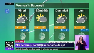 Știrile orei 11 la Digi24 - 31 martie