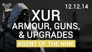 Destiny: Xur Location, Armour, Upgrades & Dark Below Ruin Wings Gauntlets - 14.14.12