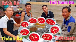 Sách Bò Và Tiết Canh Bò.Món Ăn Đắt Tiền Của Chú Xuân Quá Ngon | Biển Nguyễn ngọc.