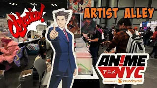 Anime NYC 2023: Artist Alley | Full Walkthrough (Every Artist Featured)