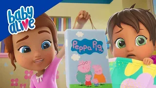 Bébé Teo's Sac à Langer 🌈 Dessin Animé Pour Bébé 👶🏼 Poupée  Baby Alive Français 💕