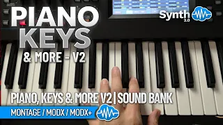 PIANO, KEYS & MORE V2 | YAMAHA MONTAGE M MODX PLUS | LIBRARY