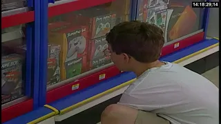 Buying Video Games at a Kmart store in 2000