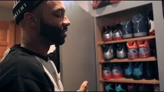 A "Sneak Peek" Inside Joe Budden's Sneaker Closet