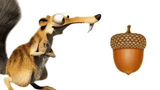 Ice Age Movie Characters and their favorite FOODS & other favorites | Scrat, Sid, Diego, Buck